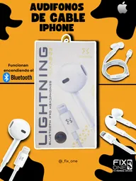 audifonos iPhone pronix lightning bluetooth pro nixab 23