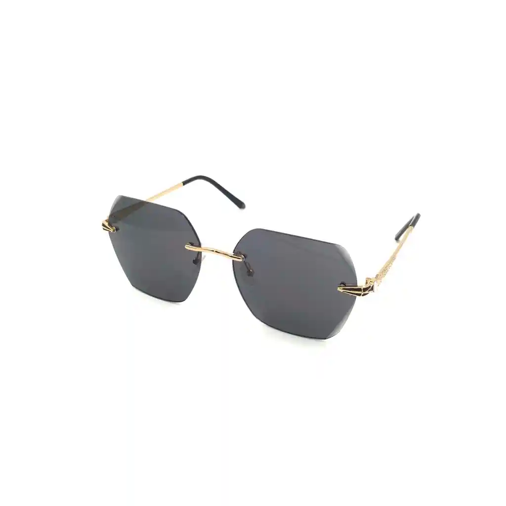 Gafas Mujer Filtro Uv 400 Bisel Negro