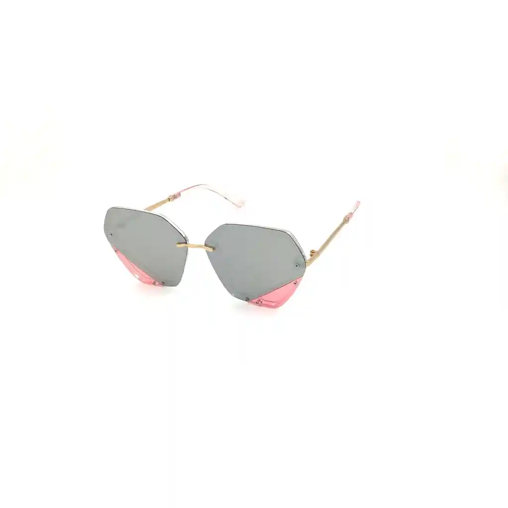 Gafas Mujer Bicolor Gris Rosa