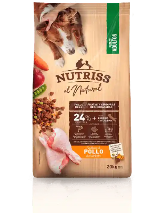 Nutriss Al Natural Perro Adulto Pollo 20kg