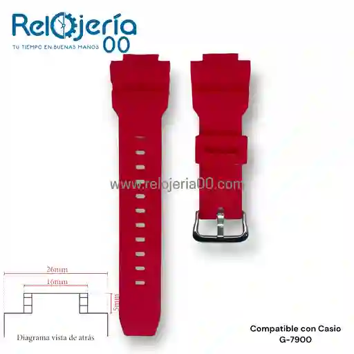 Pulso Compatible Con Casio | Ref. G-7900
