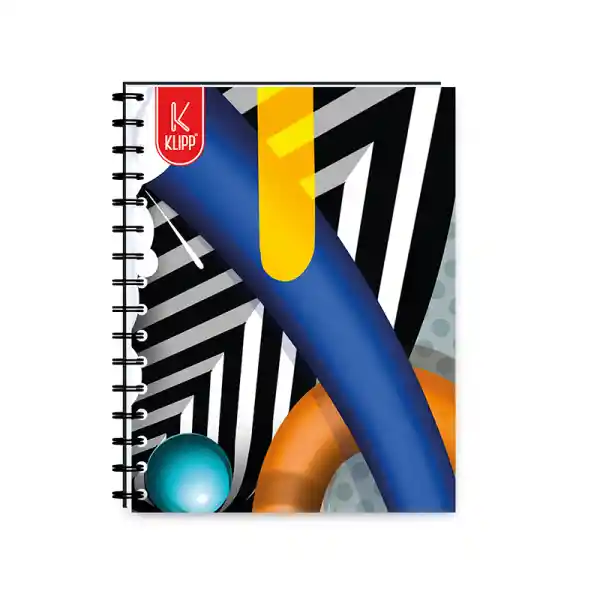 Cuaderno Klipp 105 Grande Caballero 7 Materias Pasta Dura