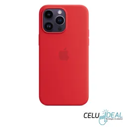 Estuche Silicona Iphone 14 Pro Rojo