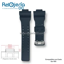 Pulso Compatible Con Casio | Ref. Ga-100