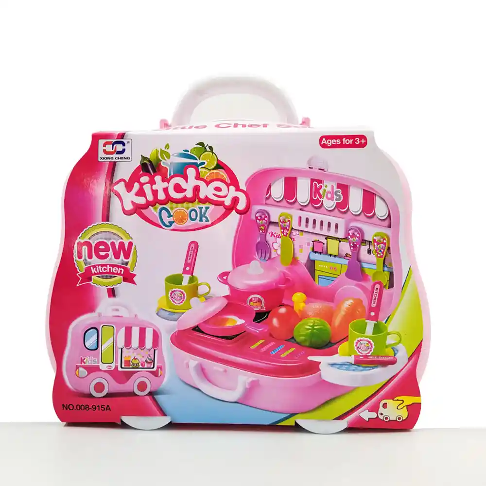 Maleta Cocina Juguetes Niñas Jugueteria Didactico Infantil