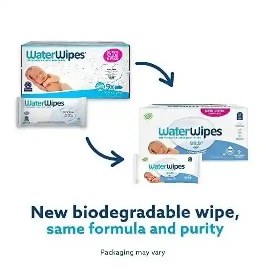 Water Wipes Pack X9 540 Und