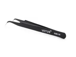 Pinza Punta Curva Esd-15 Vetus Precisión Integrados Pieza