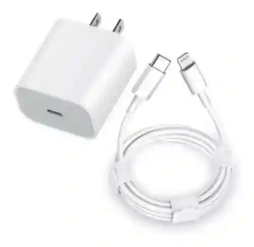 Cargador Tipo Original 25w Para Iphone Con Cable De Carga Rápida