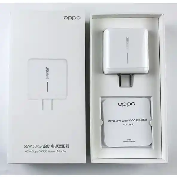 Cargador Oppo Supervooc 65w Rápido Y Eficiente