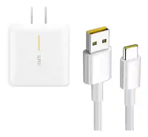 Cargador Oppo Supervooc 65w Rápido Y Eficiente