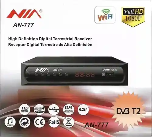 Decodificador Tdt Nia An-777 Wifi - Youtube