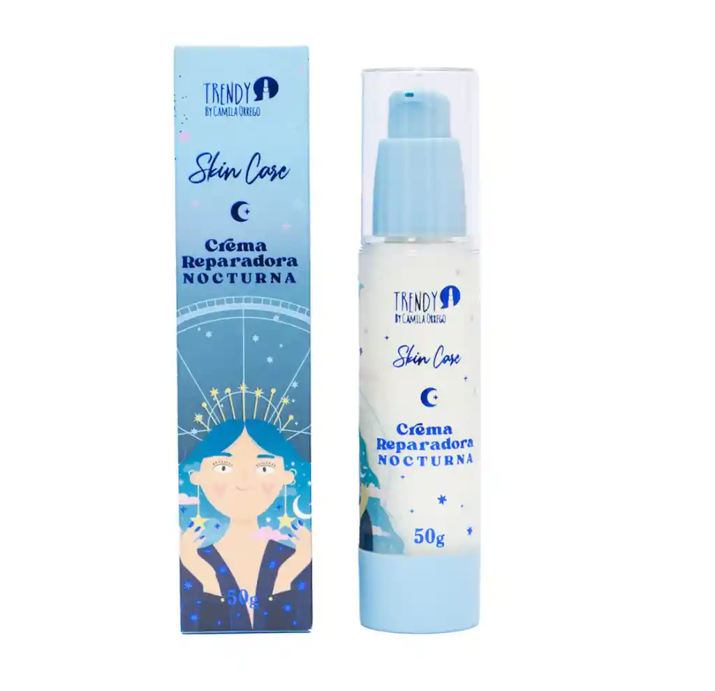  Crema Facial Reparadora Nocturna TRENDY 50Ml 