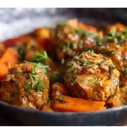 Almuerzo con Albóndigas