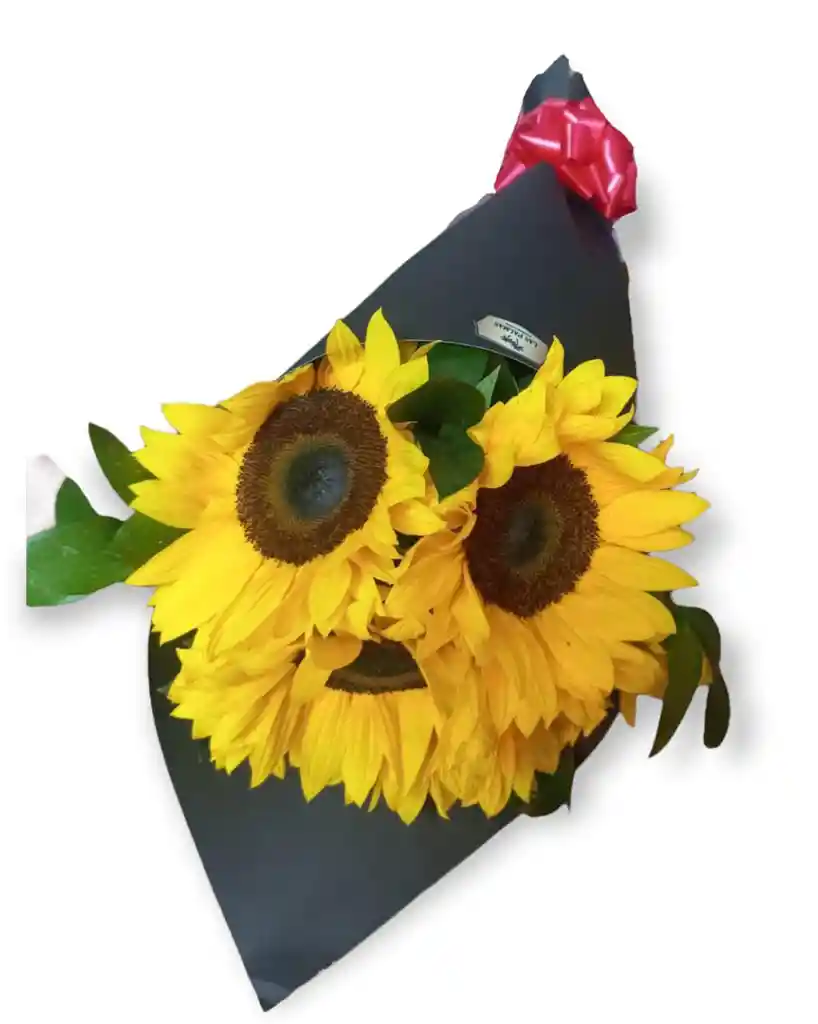 Girasoles Para Regalar Amor En Bouquet