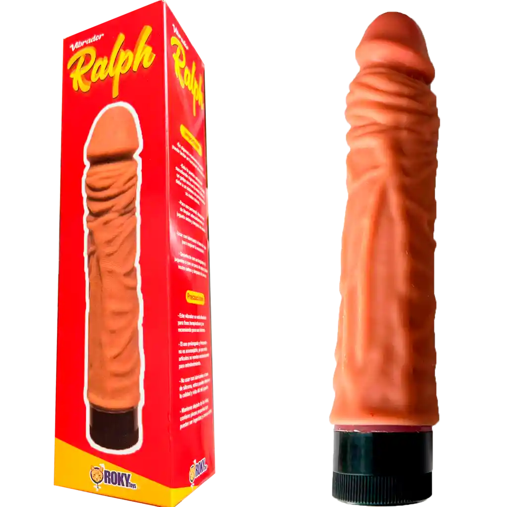 Vibrador 22cm Silicona Suave Ralph Juguete Sexual Dildo Consolador Sex Toy