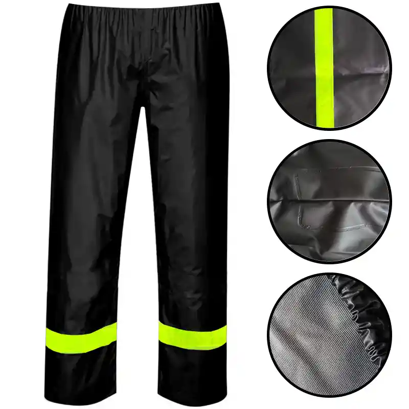 Pantalon Impermeable Pvc Rino Talla L O Xl