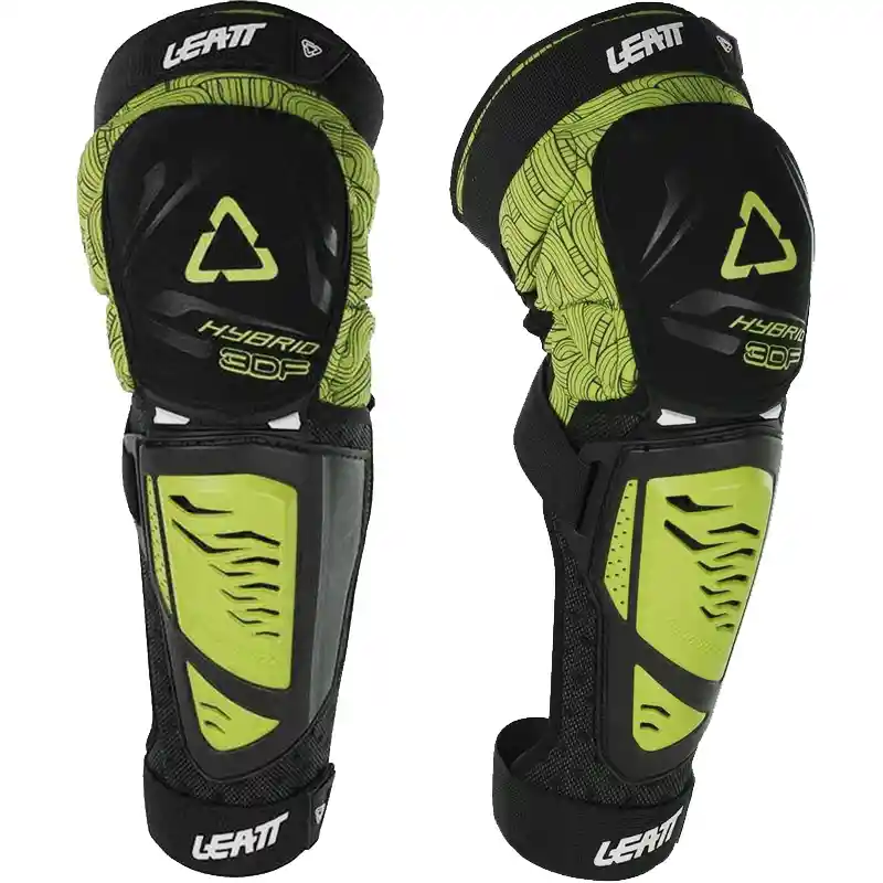 Rodilleras Leatt 3df Hybrid Larga Verde