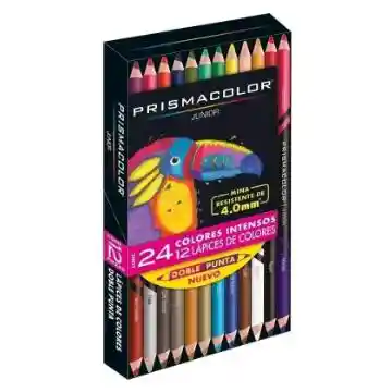 Caja De Colores Prismacolor Bicolor X 12