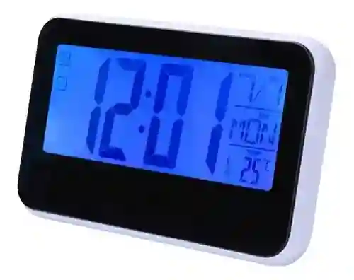 Reloj Digital Reloj Despertador Digital Mesa Elegante Multifunción