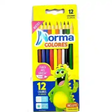 Color Norma Caja X 10 Lapices * 12 Colores * Caja