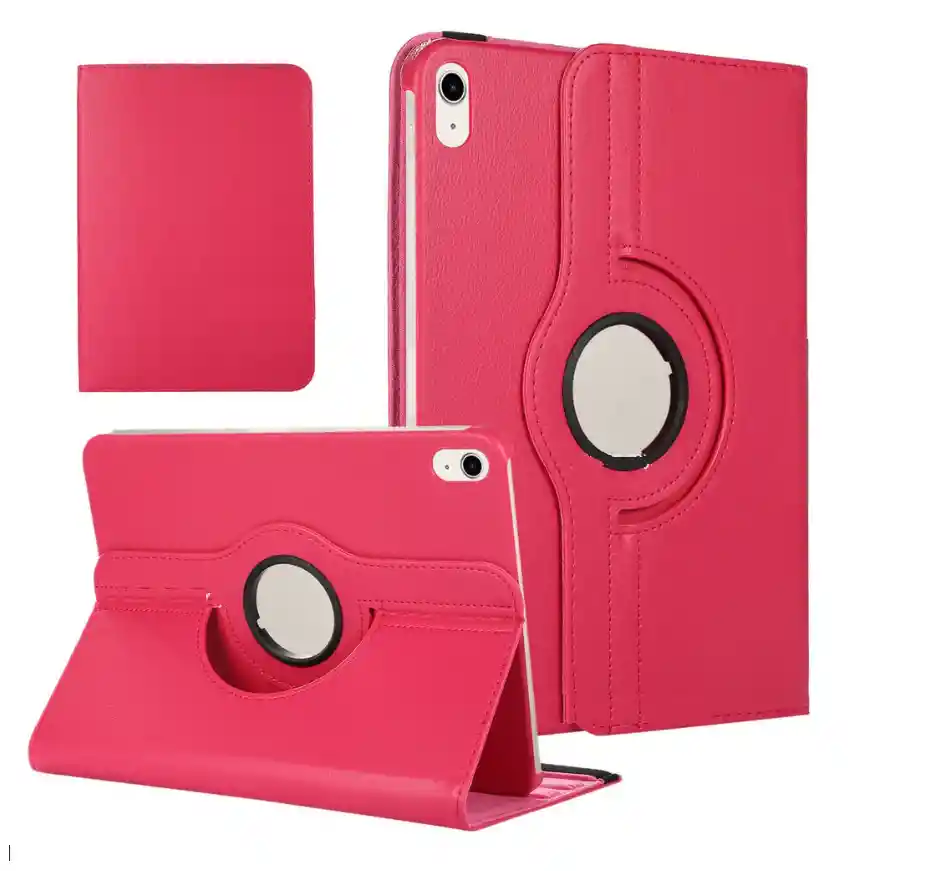 Estuche Forro 360 Para Ipad 10ma Gen 2022 10.9 Fucsia