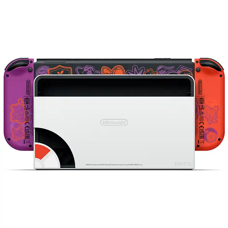 Consola Videojuegos Nintendo Switch Oled 64gb Edición Pokémon Escarlata & Violeta (japonesa)