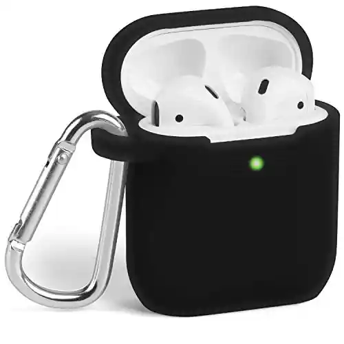 Funda En Silicona Para Airpods 2 Generacion Color Negro