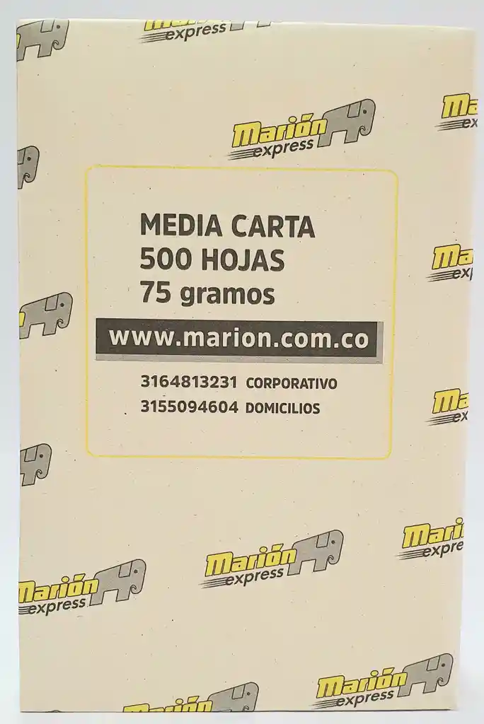 Resma Media Carta Blanca