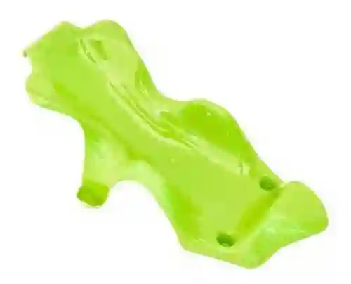 Accesorio Antideslizante Soporte Bañera Plástico Ergonómico Verde Mate