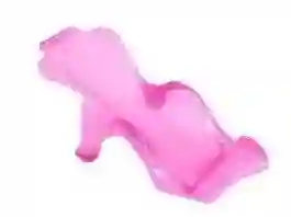 Accesorio Antideslizante Soporte Bañera Plástico Ergonómico Rosa