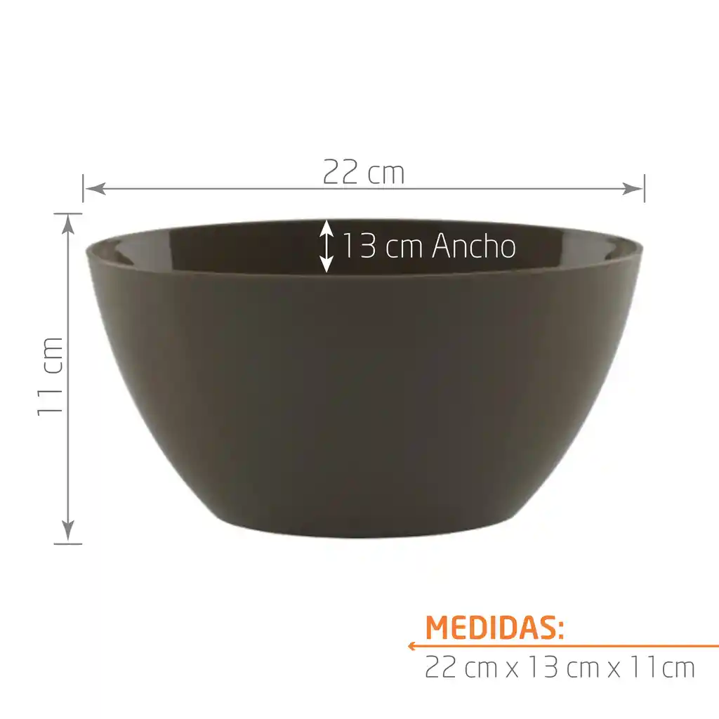 Matera Barca 22 Cm Taupe