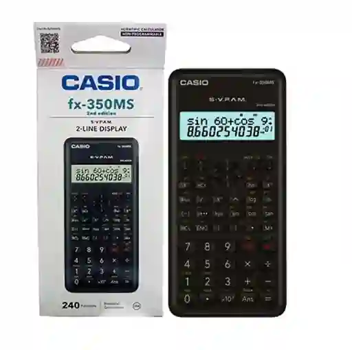 Calculadora Científica Casio Fx-350ms 240 Funciones Original
