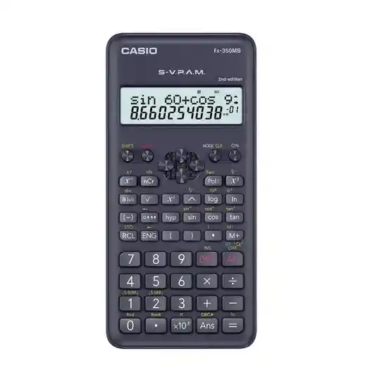 Calculadora Científica Casio Fx-350ms 240 Funciones Original