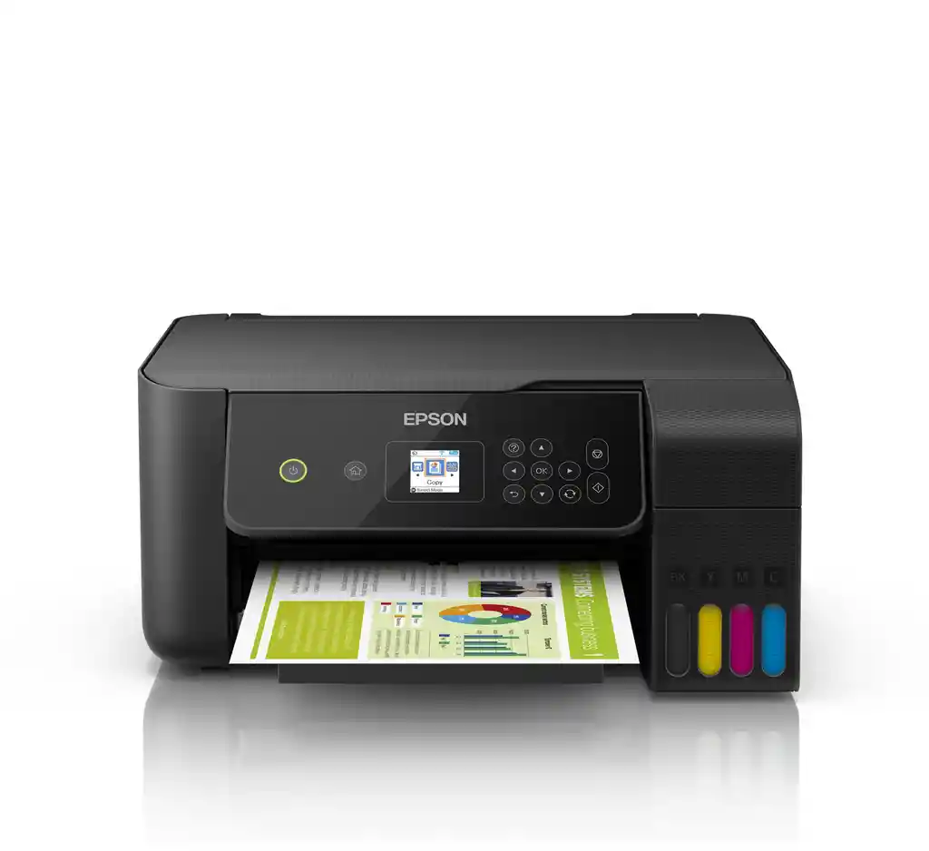 Impresora Multifunción Epson Ecotank L3160 - Wifi - Negra