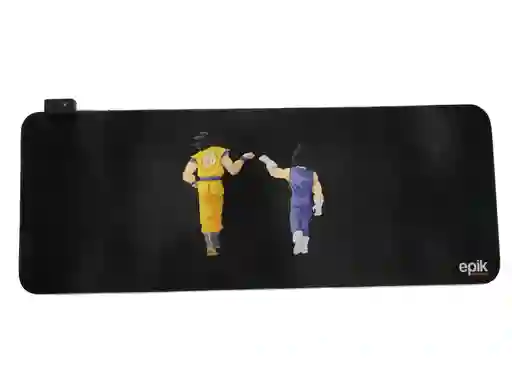 Pad Mouse Gamer Luminoso Dragon Ball Extra Largo Antideslizante 80x30cm