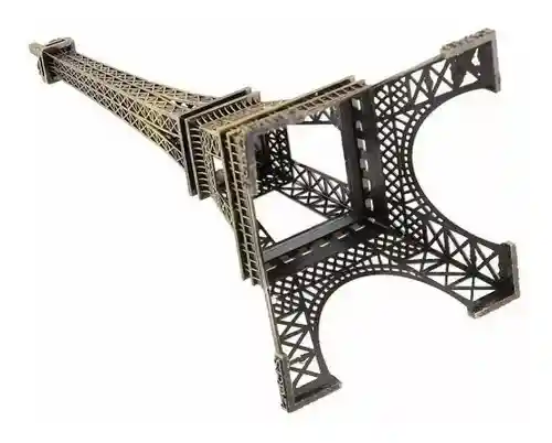 Torre Eiffel 62cm París Replica Decorativa Estatuilla Adorno