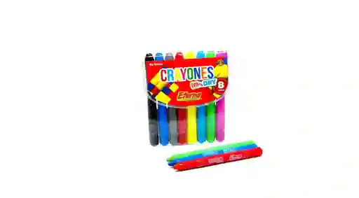 Crayones Ultradry Eterna X 8 Pcs-et516