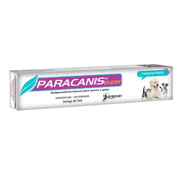 Paracanis Cachorros Antiparasitario 2ml