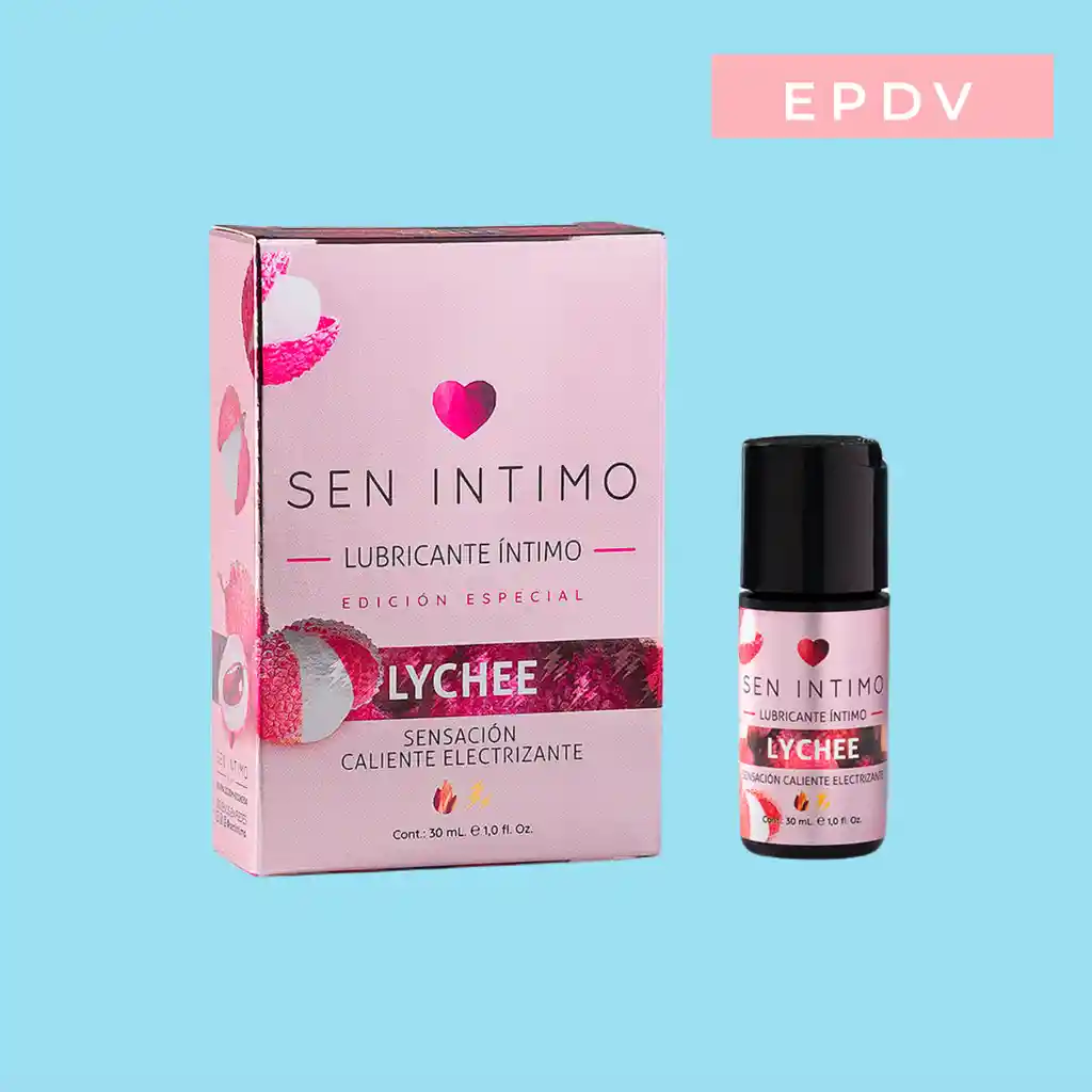 Lubricante Caliente Electrizante Lychee