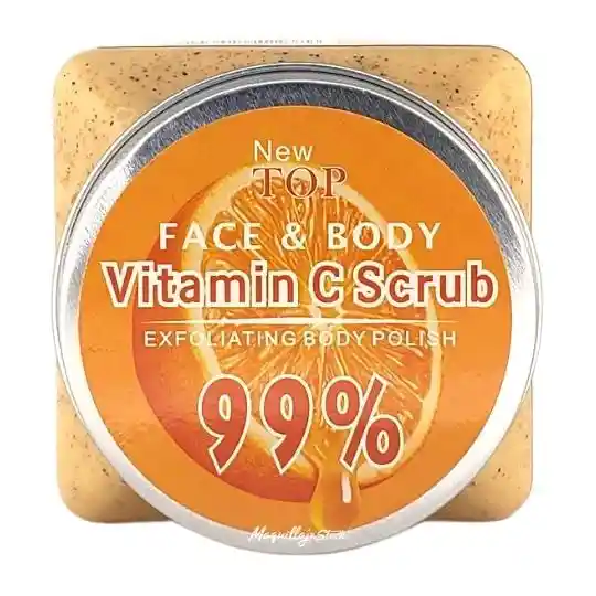 exFoliante facial y corporal vitamina c skin64