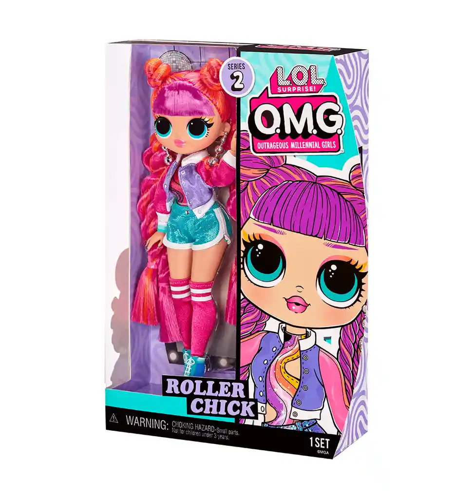 Muñeca Surprise Omg: Roller Chick - Lol - Ref: 586128euc