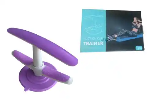 Base Para Abdominales Portatil Con Ventosa Abdomen - Morado