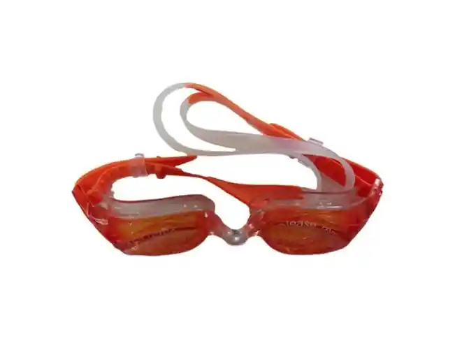 Gafas De Natación Estuche Piscina Aquatek Wave Jr Niña /o - Naranja