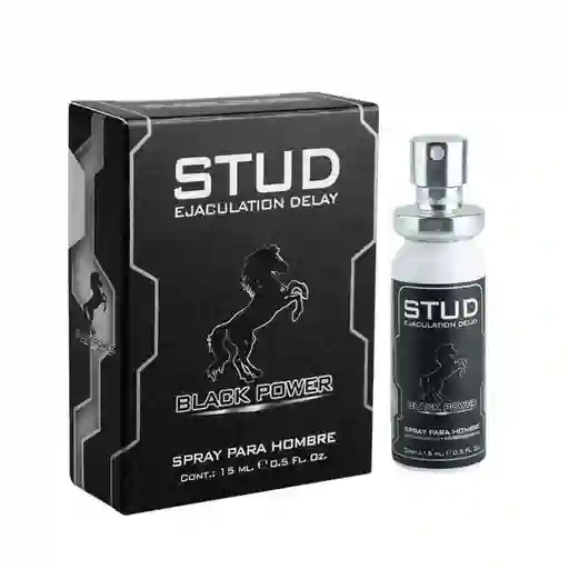 Retardante Masculino En Spray Stud Black Power 100 % Original 15 Ml