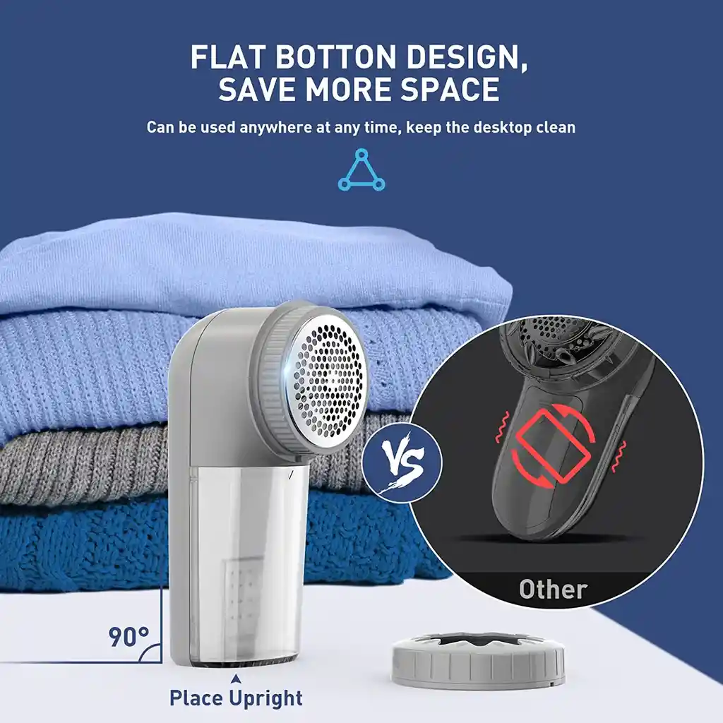 Quita Motas Afeitadora Ropa Telas Muebles Potencia Ajustable