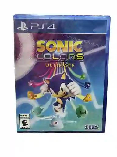 Sonic Colors Ultimate Para Ps4 Nuevo Fisico