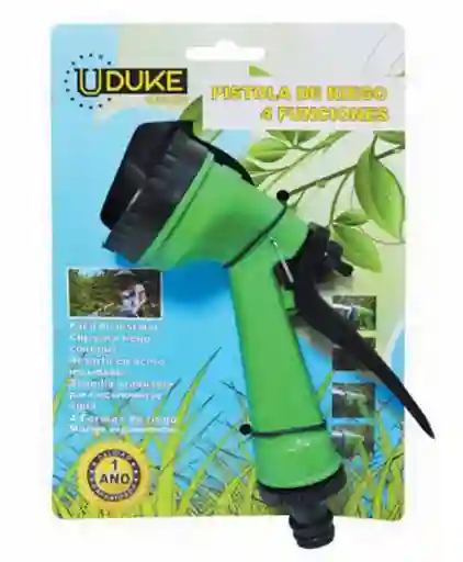 Pistola Jardin Plastica 4 Funciones Eco