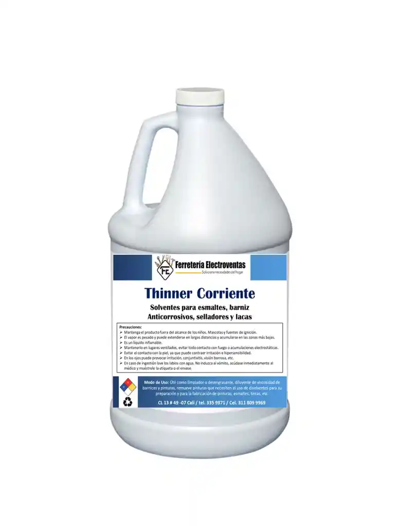 Thinner Corriente X 1/2 Galon