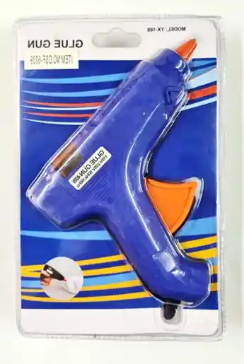 Pistola Silicona Grande Azul Glue Gun