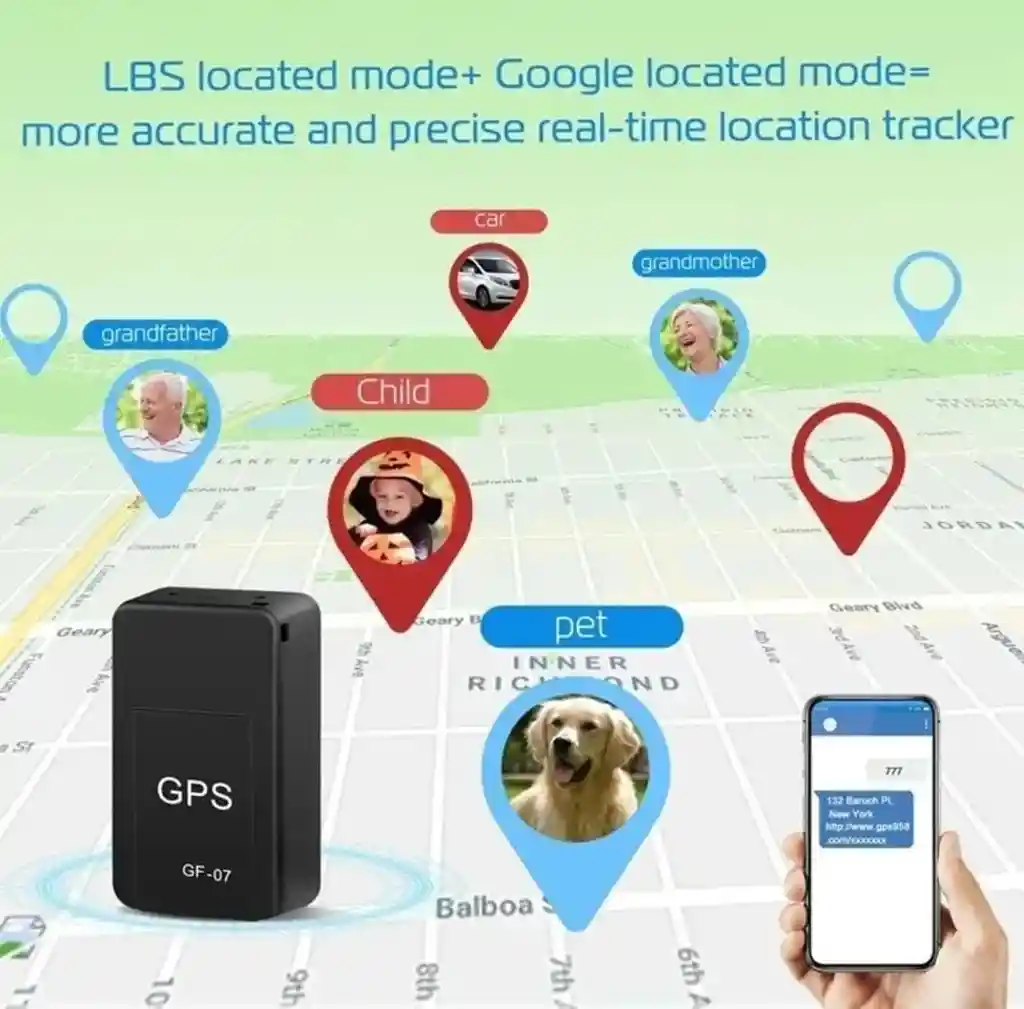 Gps Rastreador Miniatura Localizador